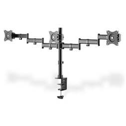 DIGITUS DA-90362 C-bilincses univerzális (VESA 75 / 100) 3-as fekete monitor tartó konzol