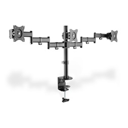 DIGITUS DA-90362 C-bilincses univerzális (VESA 75 / 100) 3-as fekete monitor tartó konzol