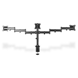 DIGITUS DA-90362 C-bilincses univerzális (VESA 75 / 100) 3-as fekete monitor tartó konzol
