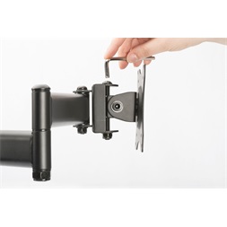 DIGITUS DA-90364 C-bilincses (VESA 75 / 100) univerzális 4-es fekete monitor állvány