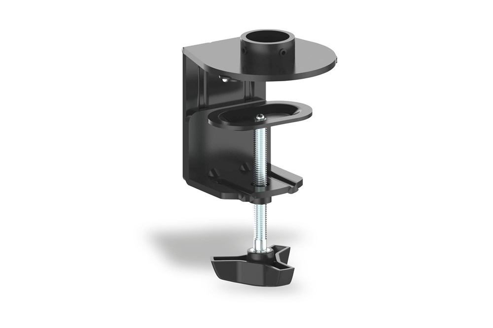 DIGITUS DA-90364 C-bilincses (VESA 75 / 100) univerzális 4-es fekete monitor állvány