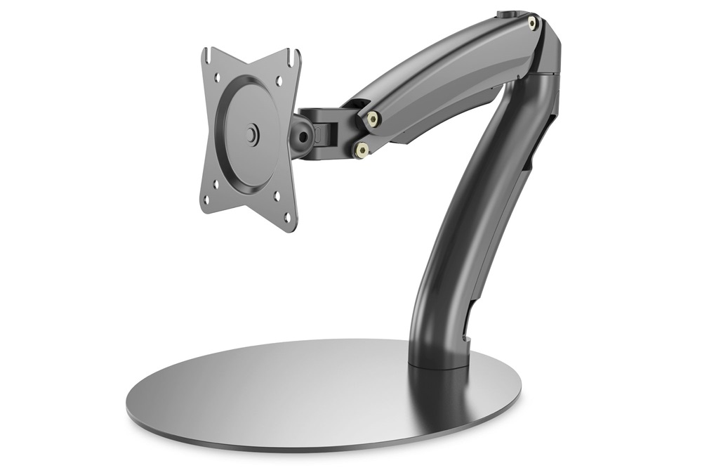 DIGITUS DA-90365 C-bilincses gázrugós (VESA 75 / 100) fekete monitor tartó állvány