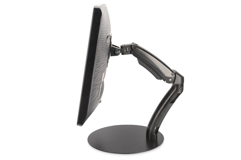 DIGITUS DA-90365 C-bilincses gázrugós (VESA 75 / 100) fekete monitor tartó állvány