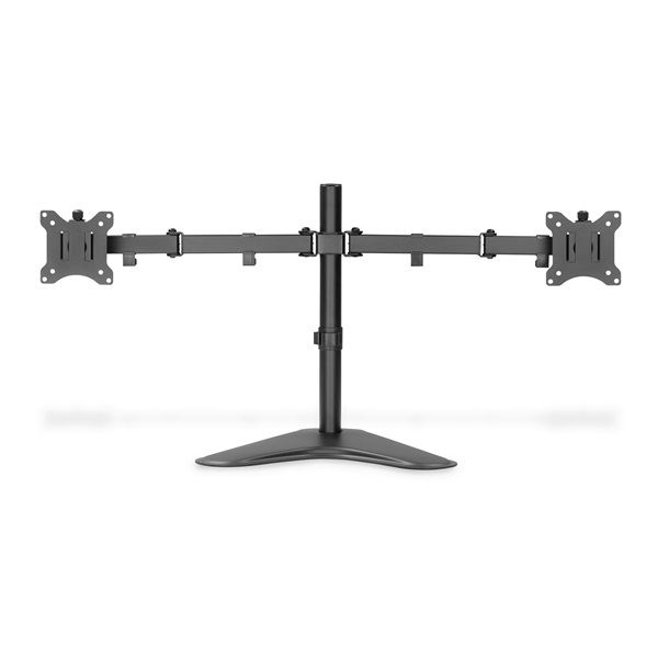 DIGITUS DA-90401 C-bilincses univerzális (VESA 75 / 100) 2-es fekete monitor tartó állvány