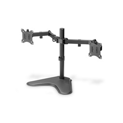 DIGITUS DA-90401 C-bilincses univerzális (VESA 75 / 100) 2-es fekete monitor tartó állvány