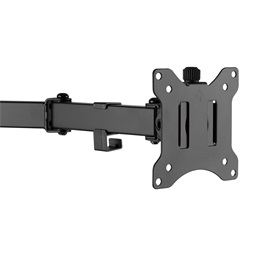 DIGITUS DA-90401 C-bilincses univerzális (VESA 75 / 100) 2-es fekete monitor tartó állvány