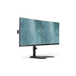 DIGITUS DA-90401 C-bilincses univerzális (VESA 75 / 100) 2-es fekete monitor tartó állvány