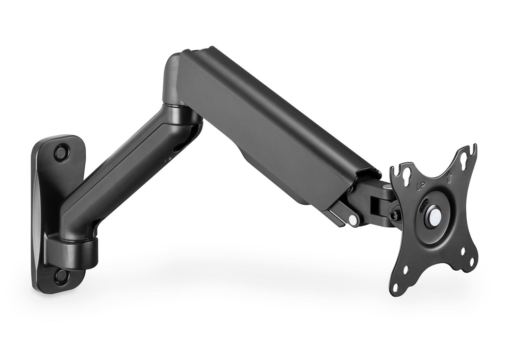 DIGITUS DA-90425 C-bilincses gázrugós univerzális (VESA 75 / 100) monitor fali konzol
