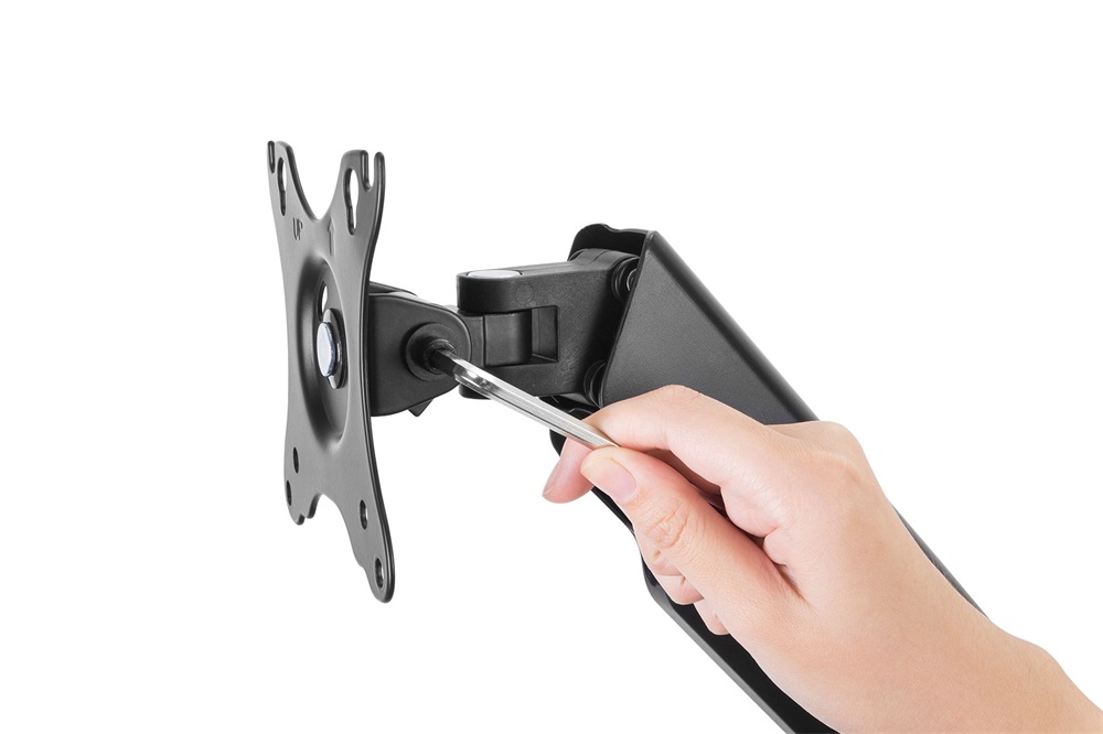 DIGITUS DA-90425 C-bilincses gázrugós univerzális (VESA 75 / 100) monitor fali konzol