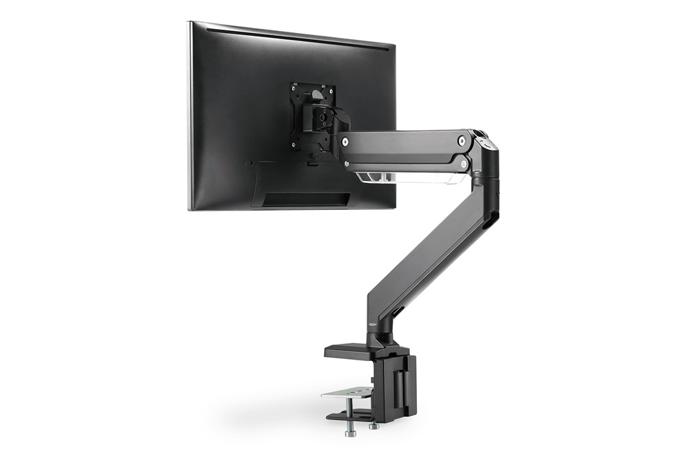 DIGITUS DA-90426 gázrugós rögzítőelemes (VESA 75 / 100) fekete asztali TV konzol