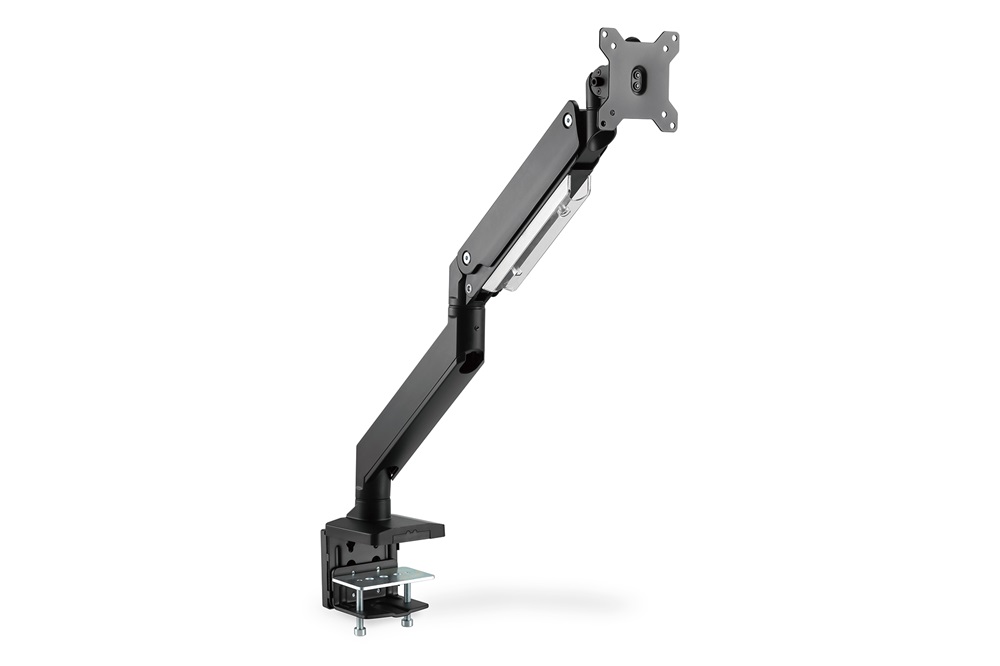 DIGITUS DA-90426 gázrugós rögzítőelemes (VESA 75 / 100) fekete asztali TV konzol