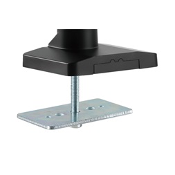DIGITUS DA-90427 C-bilincses gázrugós univerzális (VESA 75 / 100) 2-es fekete monitor tartó konzol