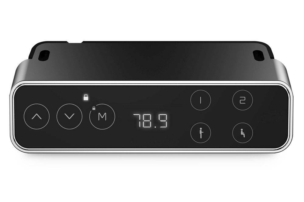 DIGITUS DA-90433 Elektromosan állítható magasságú fehér asztalkeret