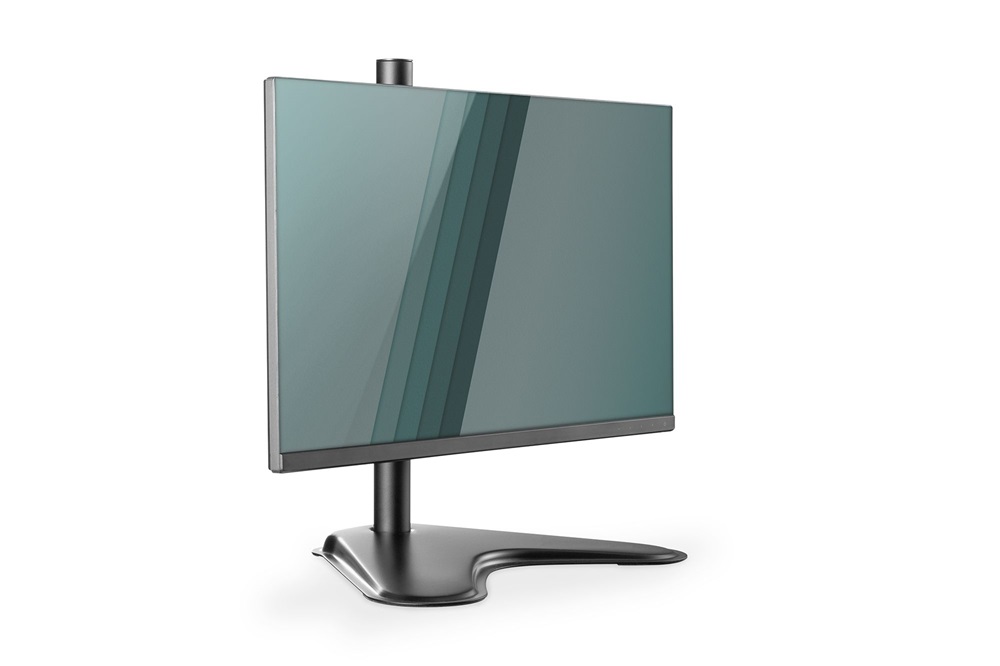 DIGITUS DA-90437 C-bilincses univerzális (VESA 75/100) fekete monitor tartó állvány