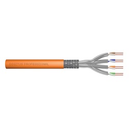 DIGITUS DK-1743-VH-025 Cat.7 S/FTP 1200MHz Dca LSZH 25m narancssárga fali kábel