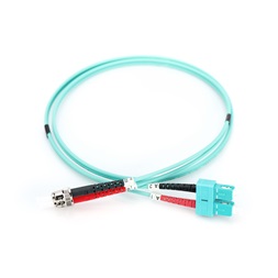 DIGITUS DK-2512-01/3 Duplex 2xST + 2xSC multimodusú OM3 50/125 LSOH 1m optikai patch kábel