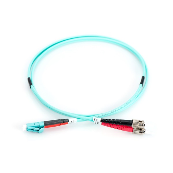 DIGITUS DK-2531-01/3 Duplex 2xLC + 2xST multimodusú OM3 50/125 LSOH 1m optikai patch kábel