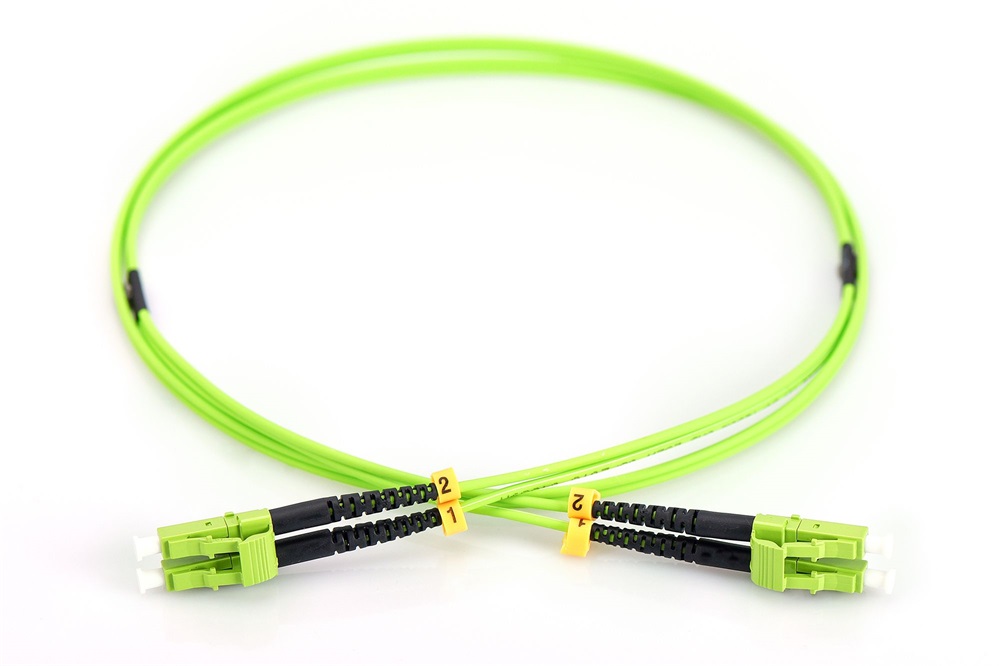 DIGITUS DK-2533-03-5 Duplex 2xLC + 2xLC multimodusú OM5 50/125 LSOH 3m optikai patch kábel