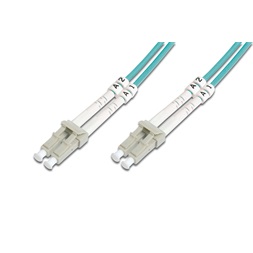 DIGITUS DK-2533-20/3 Duplex 2xLC + 2xLC multimodusú OM3 50/125 LSOH 20m optikai patch kábel