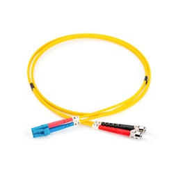 DIGITUS DK-2931-02 Duplex 2xLC + 2xST monomódusú OS2 9/125 LSOH 2m optikai patch kábel