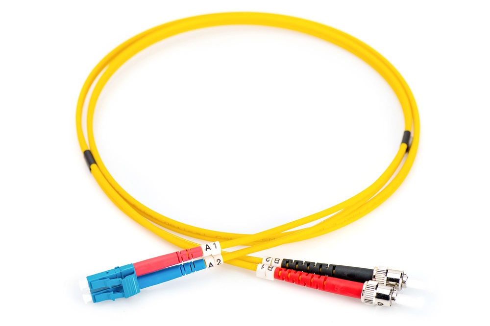 DIGITUS DK-2931-05 Duplex 2xLC + 2xST monomódusú OS2 9/125 LSOH 5m optikai patch kábel