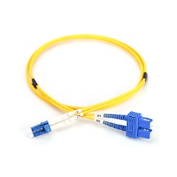 DIGITUS DK-2932-01 Duplex 2xLC + 2xSC monomódusú OS2 9/125 LSOH 1m optikai patch kábel
