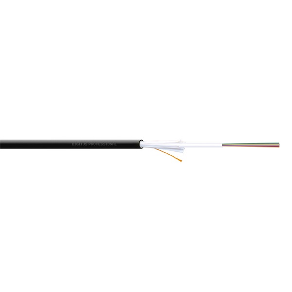 DIGITUS DK-39081-U 8 szálas 9/125 monomódusú OS2 CPR Dca kültéri/beltéri LOOSE TUBE LSOH optikai kábel