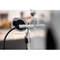 DIGITUS DK-3P32-S-075 Háromfázisú type 2 400V 32A Elektromos autó spirál töltőkábel 7,5m