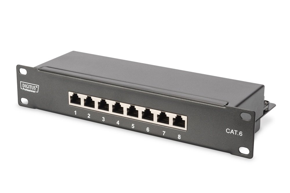 DIGITUS DN-10-SET-1 10" Komplett hálózati rack szekrény készlet