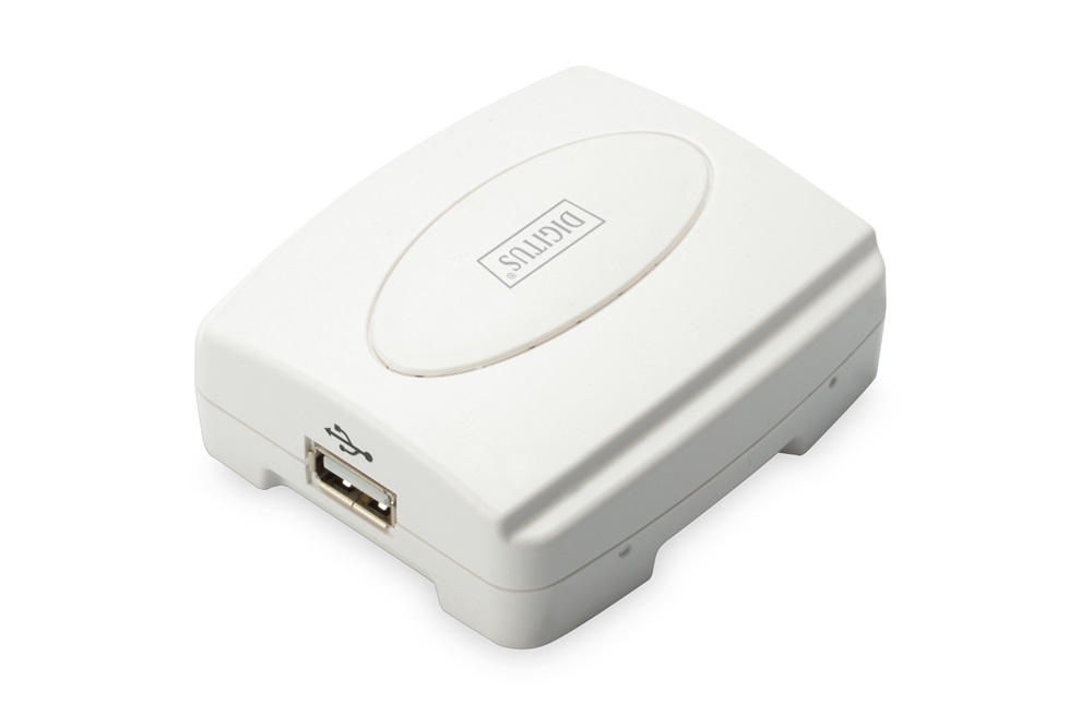 DIGITUS DN-13003-2 1x RJ45 Fast Ethernet USB 2.0 nyomtatószerver
