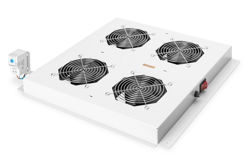 DIGITUS DN-19 FAN-4-N 4-es szürke tetőventilátor