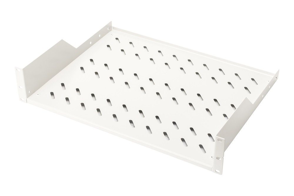 DIGITUS DN-97610 19" 2U 370mm mély szürke fix polc