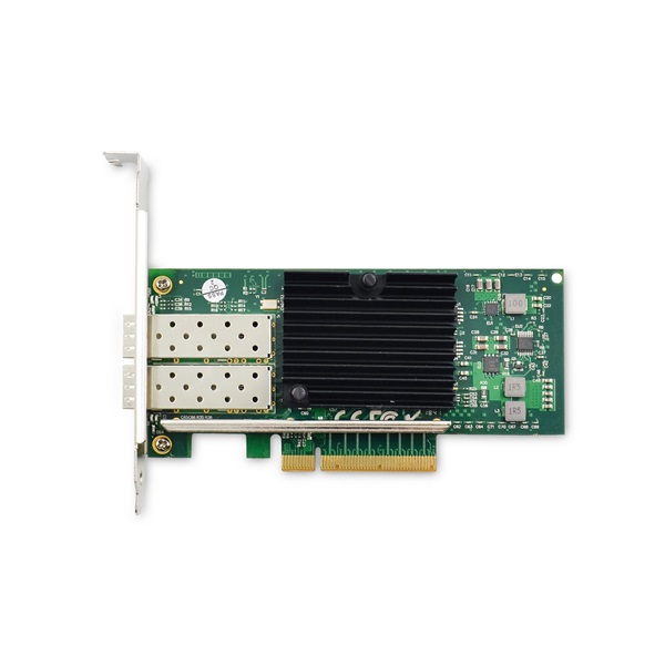 DIGITUS DN-10162 2 port SFP+ PCI Express hálózati kártya Belső 10 Gigabit Ethernet Intel chipset