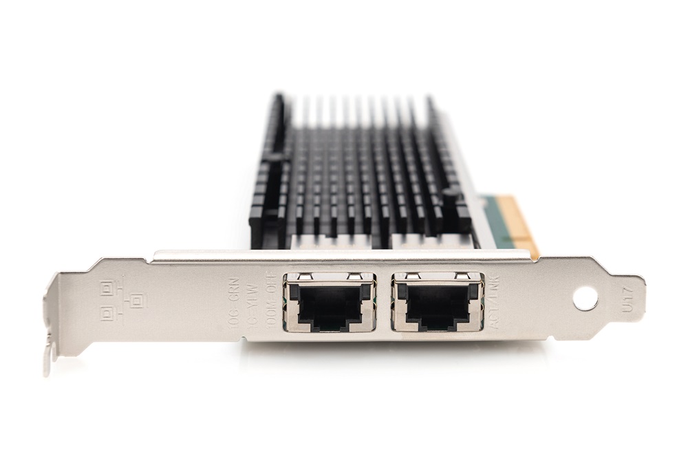 DIGITUS DN-10163 10GbE RJ45 Dual Port Ethernet Server PCIe adapter