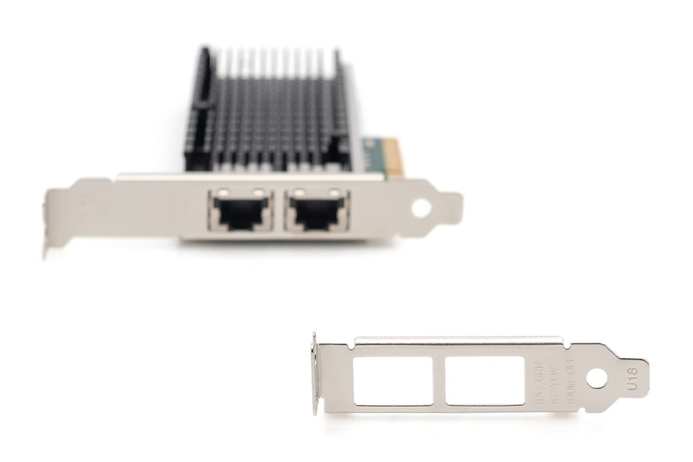 DIGITUS DN-10163 10GbE RJ45 Dual Port Ethernet Server PCIe adapter