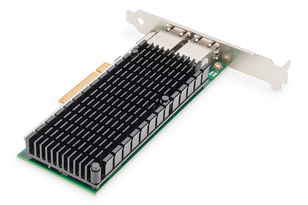 DIGITUS DN-10163 10GbE RJ45 Dual Port Ethernet Server PCIe adapter