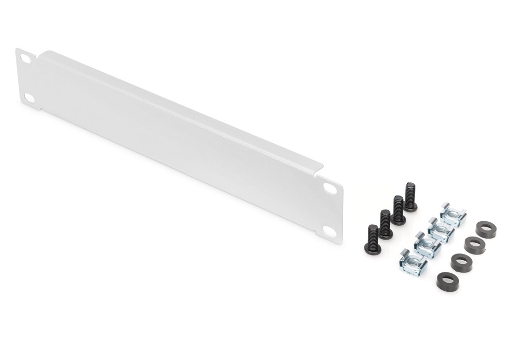 DIGITUS DN-10-BPN-01 10" 1U szürke vakpanel