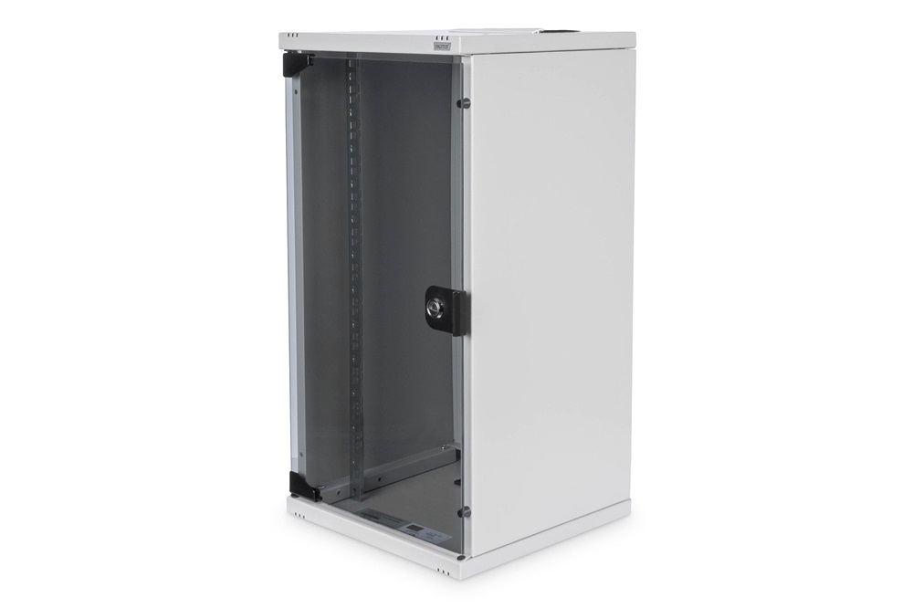 DIGITUS DN-10-SET-3 10" Komplett hálózati fekete rack szekrény készlet