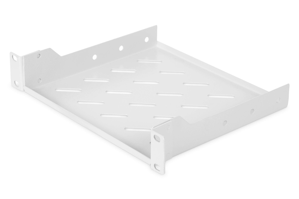 DIGITUS DN-10-TRAY-2 10" 1U 200mm mély szürke fix polc