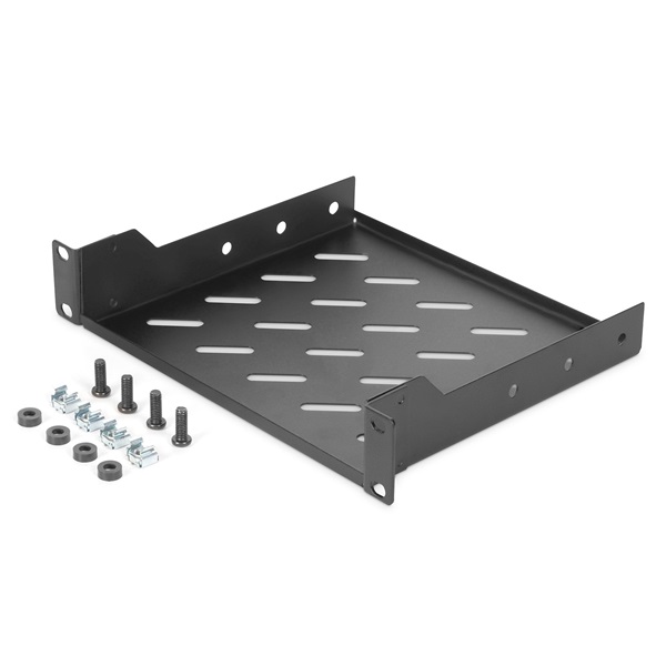 DIGITUS DN-10-TRAY-2-B 10" 1U 200mm mély fekete fix polc
