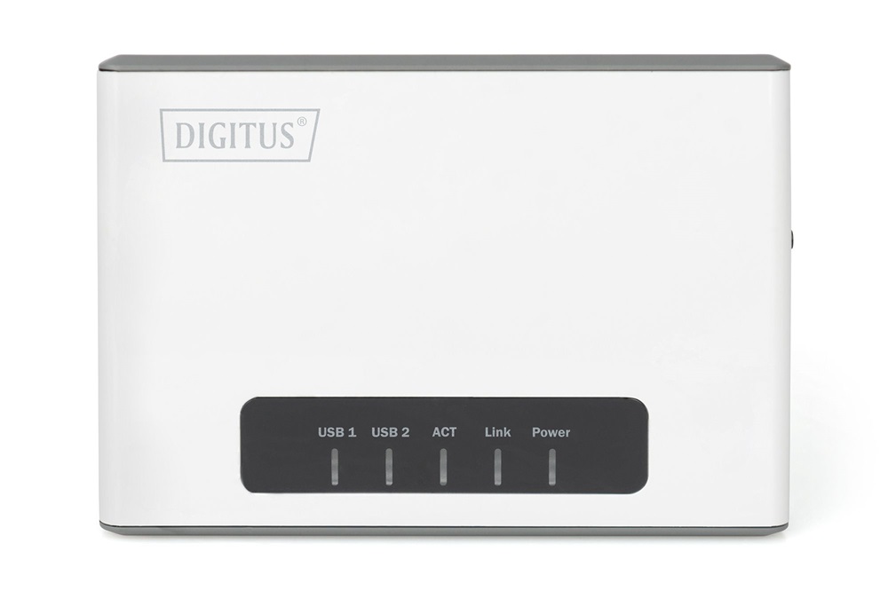 DIGITUS DN-13024 2 port USB 2.0 vezeték nélküli többfunkciós nyomtatószerver