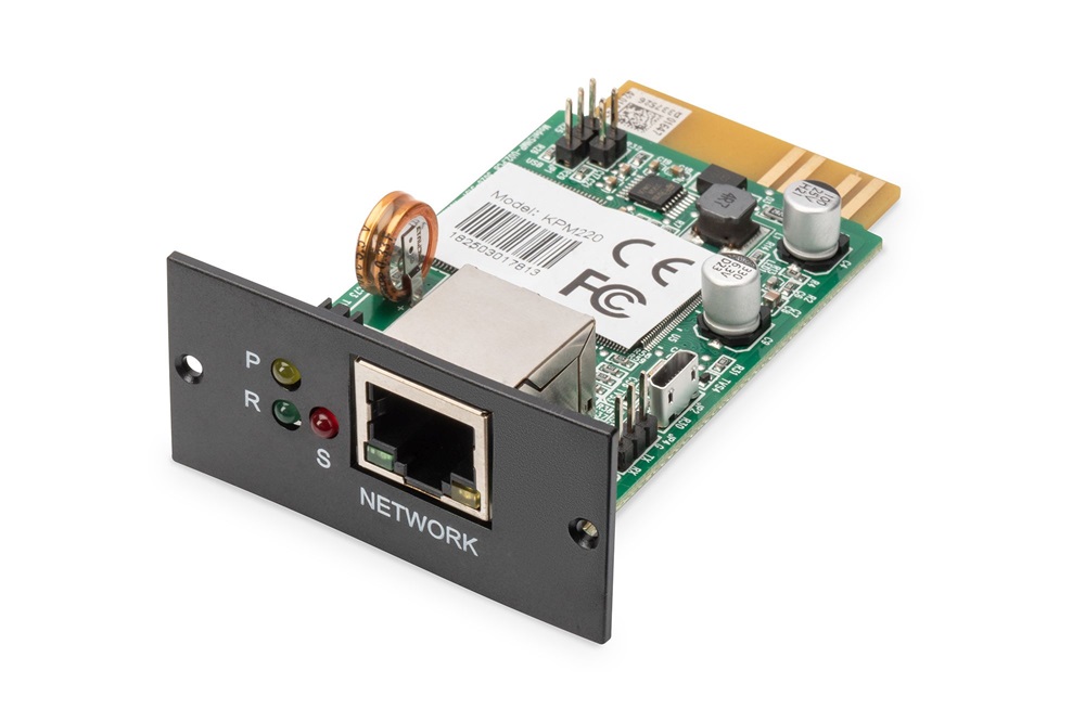 DIGITUS DN-170100-1 OnLine UPS SNMP távfelügyeleti interfész kártya