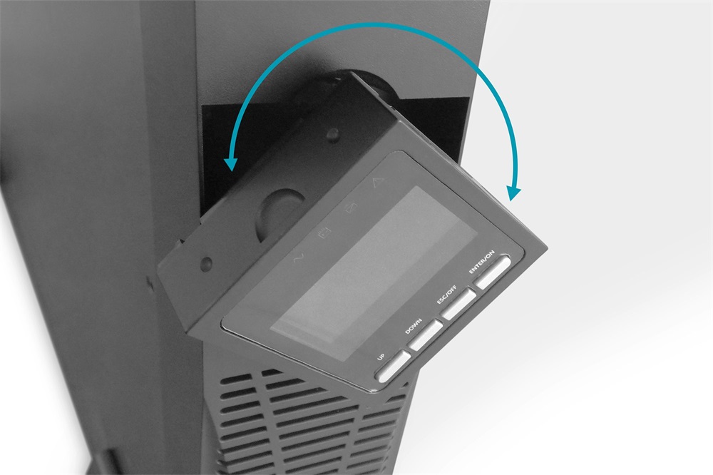 DIGITUS DN-170106 2U 6000VA UPS online kettős konverziós szünetmentes tápegység