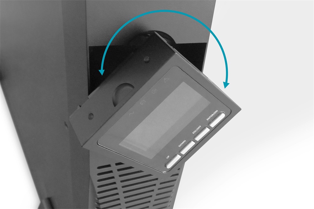 DIGITUS DN-170107 2U 10000VA UPS online kettős konverziós szünetmentes tápegység