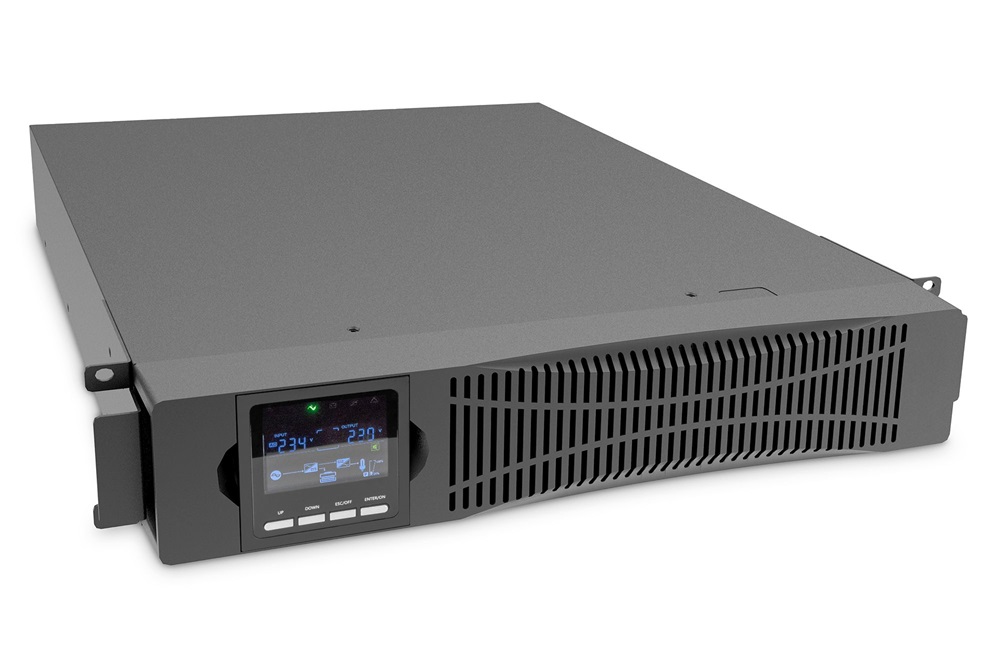 DIGITUS DN-170111 2U 1000VA UPS vonali interaktív szünetmentes tápegység