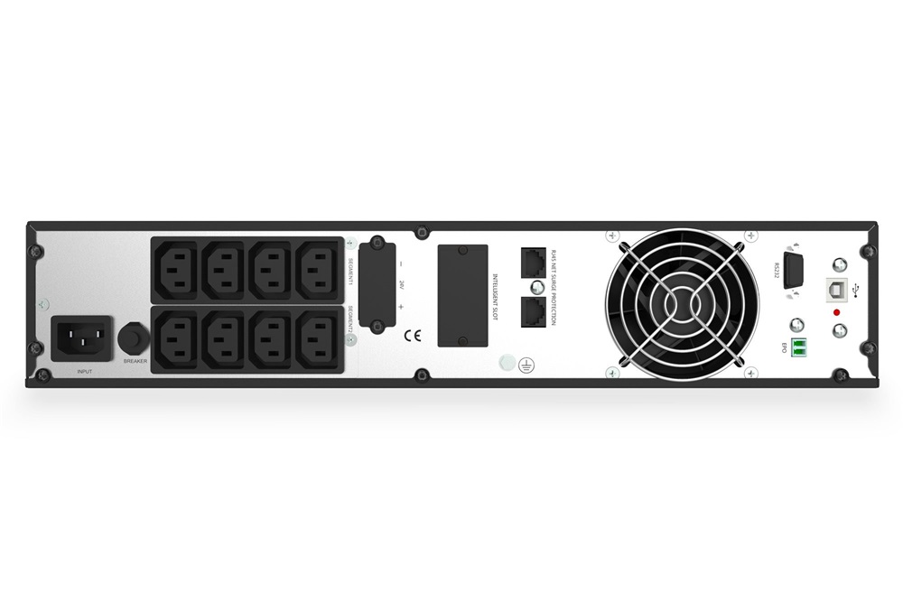 DIGITUS DN-170111 2U 1000VA UPS vonali interaktív szünetmentes tápegység
