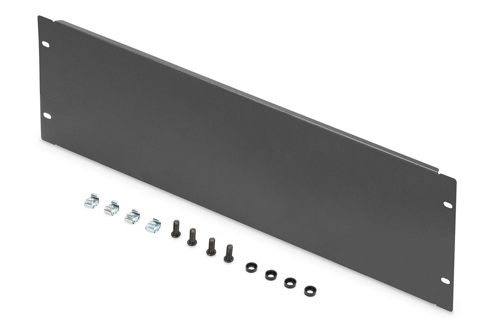 DIGITUS DN-19 BPN-04-SW 19" 4U fekete vakpanel