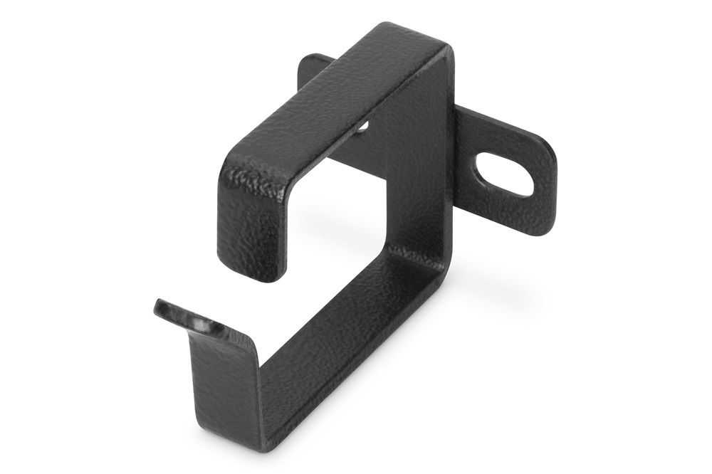 DIGITUS DN-19 ORG-1-SW 1U 44x60mm fekete kábelvezető gyűrű 10db