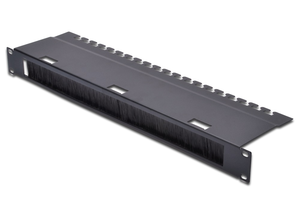 DIGITUS DN-19 ORG-3U-SW 19" 1U kefés kábelrendező panel