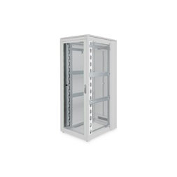 DIGITUS DN-19 ORG-42U-B 19” 42U függőleges fekete kábelvezető csatorna pár